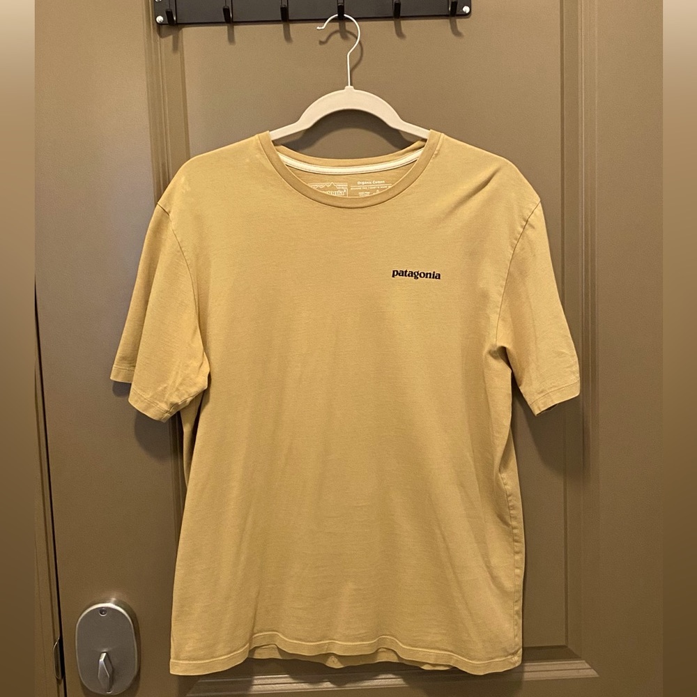 Lightly worn, Tan/Brown Patagonia T-shirt
